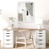 Shop Priory II Art Print-Abstract, Dan Hobday, Green, Neutrals, Portrait, Rectangle, View All-framed painted poster wall decor artwork