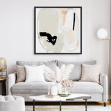 Shop Apart (Square) Canvas Art Print-Abstract, Dan Hobday, Neutrals, Square, View All-framed wall decor artwork