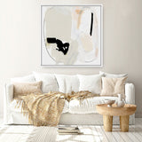 Shop Apart (Square) Canvas Art Print-Abstract, Dan Hobday, Neutrals, Square, View All-framed wall decor artwork