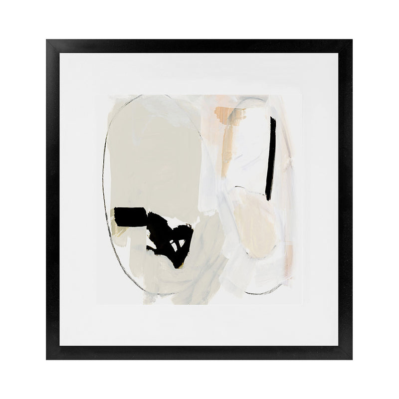 Shop Apart (Square) Art Print-Abstract, Dan Hobday, Neutrals, Square, View All-framed painted poster wall decor artwork
