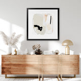 Shop Apart (Square) Art Print-Abstract, Dan Hobday, Neutrals, Square, View All-framed painted poster wall decor artwork