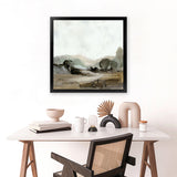 Shop Ash Trees (Square) Art Print-Abstract, Brown, Dan Hobday, Green, Square, View All-framed painted poster wall decor artwork