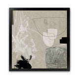 Shop Being (Square) Art Print-Abstract, Brown, Dan Hobday, Neutrals, Square, View All-framed painted poster wall decor artwork