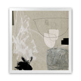 Shop Being (Square) Art Print-Abstract, Brown, Dan Hobday, Neutrals, Square, View All-framed painted poster wall decor artwork