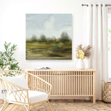 Shop Crystal River (Square) Canvas Art Print-Abstract, Brown, Dan Hobday, Green, Square, View All, White-framed wall decor artwork