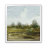 Shop Country (Square) Art Print-Abstract, Dan Hobday, Green, Grey, Square, View All-framed painted poster wall decor artwork