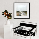 Shop Crystal River (Square) Art Print-Abstract, Brown, Dan Hobday, Green, Square, View All, White-framed painted poster wall decor artwork