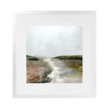 Shop Crystal River (Square) Art Print-Abstract, Brown, Dan Hobday, Green, Square, View All, White-framed painted poster wall decor artwork