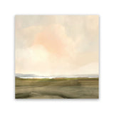 Shop Estuary Dream (Square) Canvas Art Print-Abstract, Dan Hobday, Green, Orange, Square, View All-framed wall decor artwork