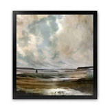 Shop Exmouth (Square) Art Print-Abstract, Blue, Brown, Dan Hobday, Square, View All-framed painted poster wall decor artwork