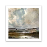 Shop Exmouth (Square) Art Print-Abstract, Blue, Brown, Dan Hobday, Square, View All-framed painted poster wall decor artwork