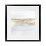 Shop Gold Light (Square) Art Print-Abstract, Dan Hobday, Neutrals, Square, View All, Yellow-framed painted poster wall decor artwork