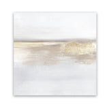 Shop Gold Light (Square) Art Print-Abstract, Dan Hobday, Neutrals, Square, View All, Yellow-framed painted poster wall decor artwork