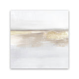 Shop Gold Light (Square) Canvas Art Print-Abstract, Dan Hobday, Neutrals, Square, View All, Yellow-framed wall decor artwork
