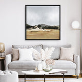 Shop Lazy Afternoon (Square) Canvas Art Print-Abstract, Brown, Dan Hobday, Grey, Square, View All-framed wall decor artwork