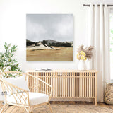 Shop Lazy Afternoon (Square) Canvas Art Print-Abstract, Brown, Dan Hobday, Grey, Square, View All-framed wall decor artwork