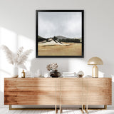Shop Lazy Afternoon (Square) Art Print-Abstract, Brown, Dan Hobday, Grey, Square, View All-framed painted poster wall decor artwork