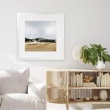 Shop Lazy Afternoon (Square) Art Print-Abstract, Brown, Dan Hobday, Grey, Square, View All-framed painted poster wall decor artwork