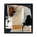 Shop Logical (Square) Art Print-Abstract, Black, Brown, Dan Hobday, Square, View All-framed painted poster wall decor artwork