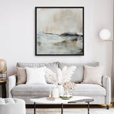 Shop Lost Time (Square) Canvas Art Print-Abstract, Dan Hobday, Neutrals, Square, View All-framed wall decor artwork