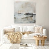 Shop Lost Time (Square) Canvas Art Print-Abstract, Dan Hobday, Neutrals, Square, View All-framed wall decor artwork