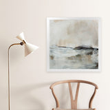 Shop Lost Time (Square) Art Print-Abstract, Dan Hobday, Neutrals, Square, View All-framed painted poster wall decor artwork