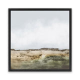 Shop Mexico (Square) Canvas Art Print-Abstract, Dan Hobday, Green, Neutrals, Square, View All-framed wall decor artwork