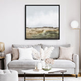 Shop Mexico (Square) Canvas Art Print-Abstract, Dan Hobday, Green, Neutrals, Square, View All-framed wall decor artwork