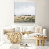 Shop Mexico (Square) Canvas Art Print-Abstract, Dan Hobday, Green, Neutrals, Square, View All-framed wall decor artwork