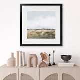 Shop Mexico (Square) Art Print-Abstract, Dan Hobday, Green, Neutrals, Square, View All-framed painted poster wall decor artwork