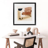 Shop Mind (Square) Art Print-Abstract, Brown, Dan Hobday, Square, View All-framed painted poster wall decor artwork