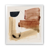 Shop Mind (Square) Art Print-Abstract, Brown, Dan Hobday, Square, View All-framed painted poster wall decor artwork