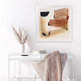 Shop Mind (Square) Art Print-Abstract, Brown, Dan Hobday, Square, View All-framed painted poster wall decor artwork