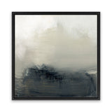 Shop Minus (Square) Canvas Art Print-Abstract, Black, Dan Hobday, Neutrals, Square, View All-framed wall decor artwork