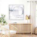 Shop Mood (Square) Canvas Art Print-Abstract, Dan Hobday, Neutrals, Square, View All-framed wall decor artwork