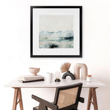 Shop Mountain Air (Square) Art Print-Abstract, Dan Hobday, Neutrals, Square, View All-framed painted poster wall decor artwork