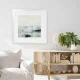 Shop Mountain Air (Square) Art Print-Abstract, Dan Hobday, Neutrals, Square, View All-framed painted poster wall decor artwork