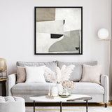 Shop Priory (Square) Canvas Art Print-Abstract, Dan Hobday, Neutrals, Square, View All-framed wall decor artwork