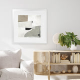 Shop Priory (Square) Art Print-Abstract, Dan Hobday, Neutrals, Square, View All-framed painted poster wall decor artwork