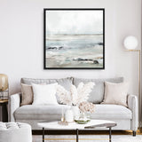Shop Sandy Bay (Square) Canvas Art Print-Abstract, Dan Hobday, Neutrals, Square, View All-framed wall decor artwork
