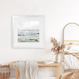 Shop Sandy Bay (Square) Art Print-Abstract, Dan Hobday, Neutrals, Square, View All-framed painted poster wall decor artwork