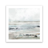 Shop Sandy Bay (Square) Art Print-Abstract, Dan Hobday, Neutrals, Square, View All-framed painted poster wall decor artwork