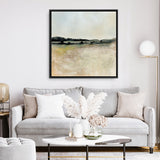 Shop The Glade (Square) Canvas Art Print-Abstract, Dan Hobday, Square, View All, Yellow-framed wall decor artwork