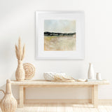 Shop The Glade (Square) Art Print-Abstract, Dan Hobday, Square, View All, Yellow-framed painted poster wall decor artwork