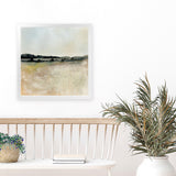 Shop The Glade (Square) Art Print-Abstract, Dan Hobday, Square, View All, Yellow-framed painted poster wall decor artwork