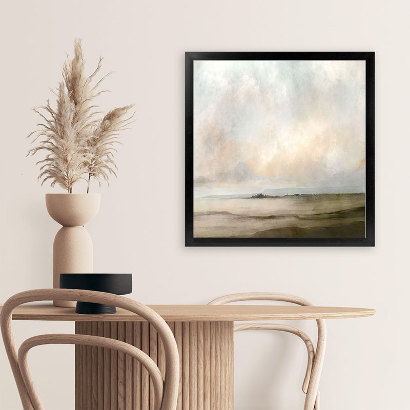 Shop Topsham (Square) Art Print-Abstract, Dan Hobday, Neutrals, Square, View All-framed painted poster wall decor artwork