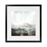 Shop Natural Land (Square) Art Print-Abstract, Dan Hobday, Green, Square, View All, White-framed painted poster wall decor artwork