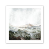 Shop Natural Land (Square) Art Print-Abstract, Dan Hobday, Green, Square, View All, White-framed painted poster wall decor artwork