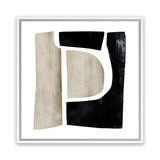 Shop Abstract View 1 (Square) Canvas Art Print-Abstract, Black, Brown, Dan Hobday, Square, View All-framed wall decor artwork