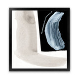 Shop Adjacent 1 (Square) Art Print-Abstract, Black, Dan Hobday, Neutrals, Square, View All-framed painted poster wall decor artwork